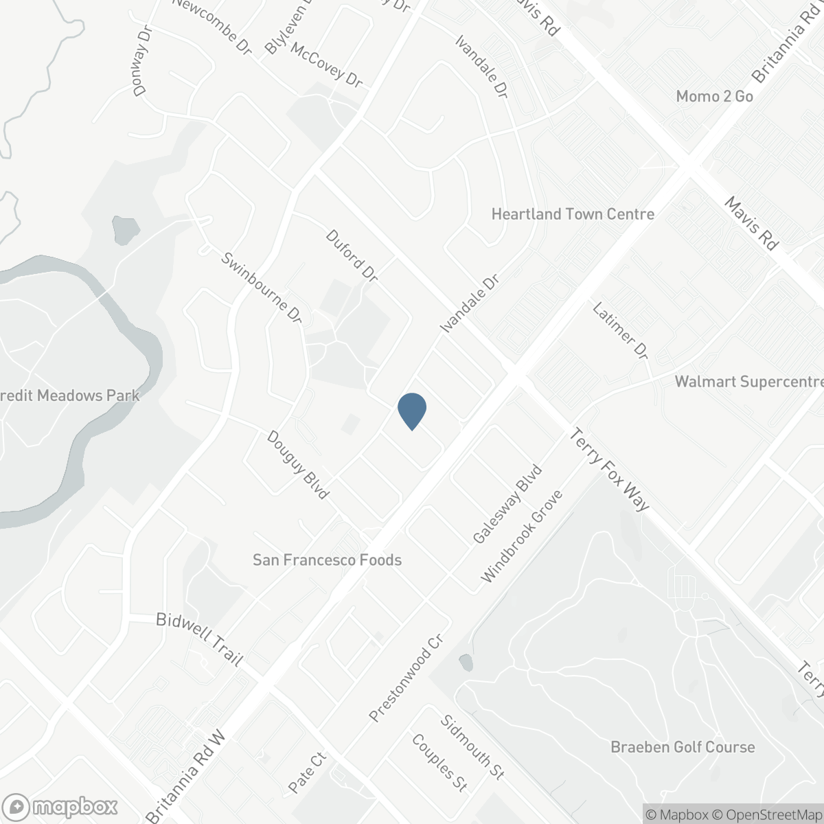 6039 COXSWAIN CRESCENT, Mississauga, Ontario L5V 2Z9